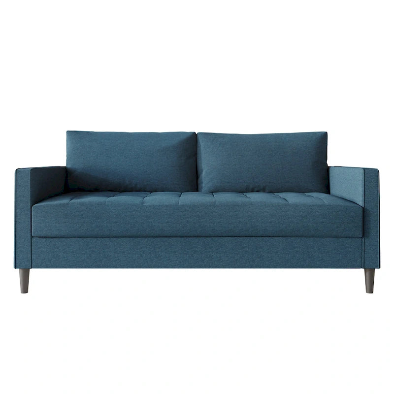 CraftPorch Contemporary Minimalist Linen Upholstered Sofa