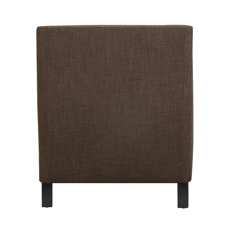 Erica Accent Armchair with Chrome Nailhead Trim