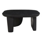 Aurelle Home Rustic Solid Acacia Wood Coffee Table