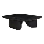 Aurelle Home Rustic Solid Acacia Wood Coffee Table