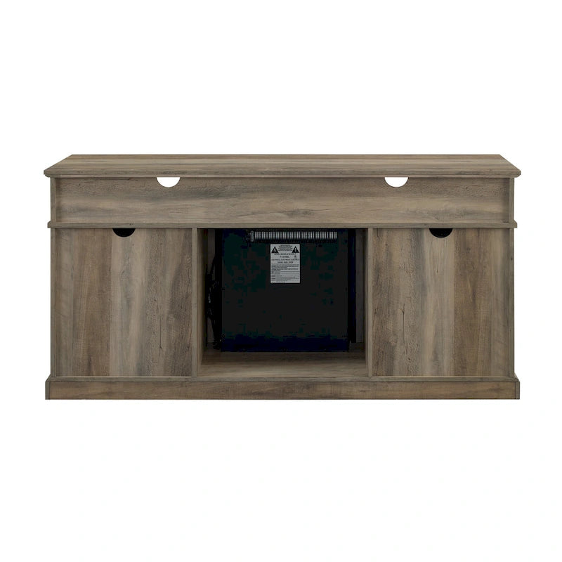 Middlebrook 60-inch Barn Door Fireplace TV Stand