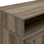 Middlebrook 60-inch Barn Door Fireplace TV Stand