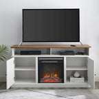 Middlebrook 60-inch Barn Door Fireplace TV Stand