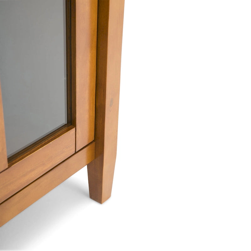 WYNDENHALL Norfolk Wood Storage Media Cabinet - 39Wx16Dx42H