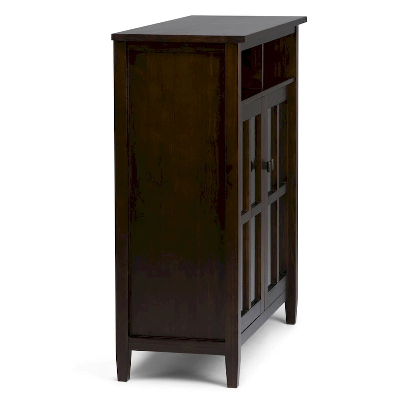 WYNDENHALL Norfolk Wood Storage Media Cabinet - 39Wx16Dx42H