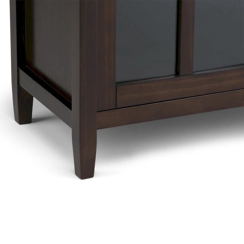 WYNDENHALL Norfolk Wood Storage Media Cabinet - 39Wx16Dx42H