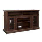Gray Wash TV Stand with Storage - 58 Inch Entertainment Console