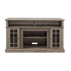 Gray Wash TV Stand with Storage - 58 Inch Entertainment Console