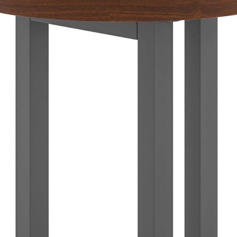 Homestyles Merge Brown Wood End Table - 18' x 18' x 20'
