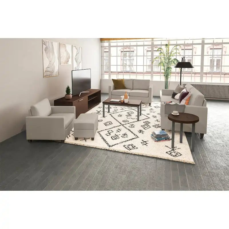 Homestyles Merge Brown Wood End Table - 18' x 18' x 20'