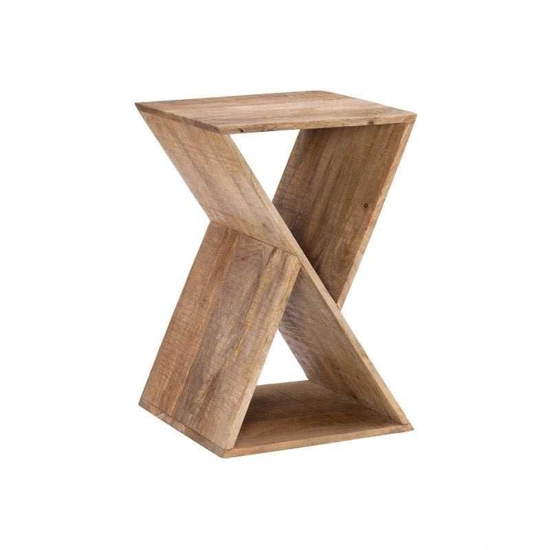 Tessier Triangle Side Table Natural