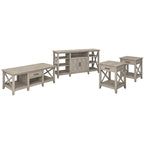 4-piece TV Stand and Table Set