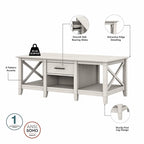 4-piece TV Stand and Table Set