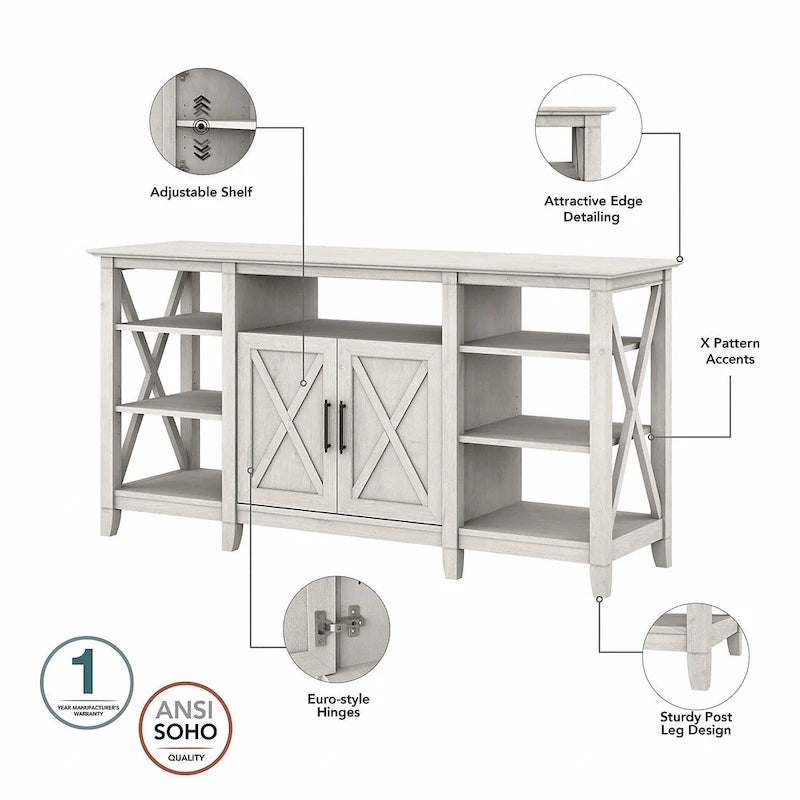 4-piece TV Stand and Table Set