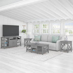 4-piece TV Stand and Table Set