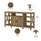 4-piece TV Stand and Table Set