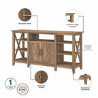 4-piece TV Stand and Table Set