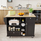 Kitchen Island Cart with Storage