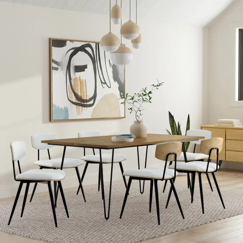 WYNDENHALL Moreno Industrial Wood Dining Table