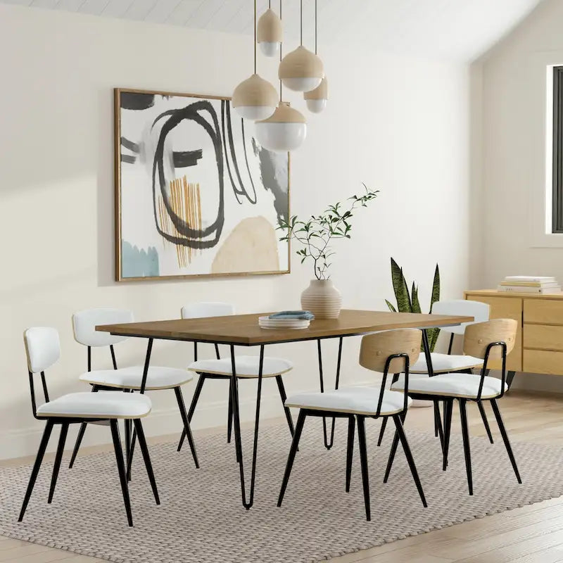 WYNDENHALL Moreno Industrial Wood Dining Table
