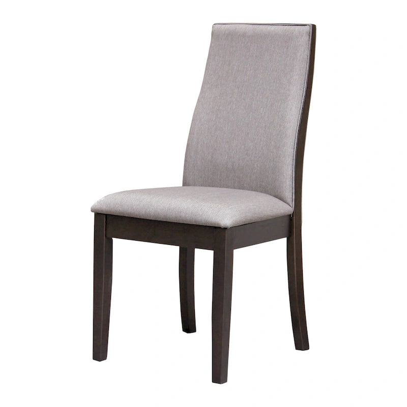 Charleston Upholstered Solid Back Dining Chairs (Set of 6)