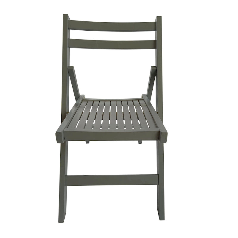 Wood Folding Chair Set of 4
