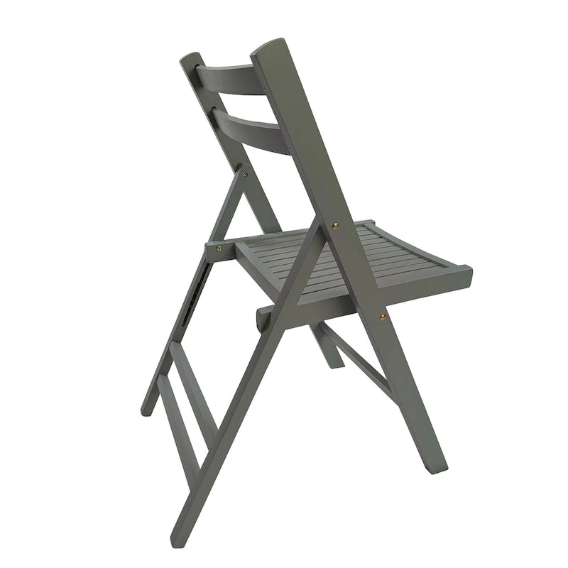 Wood Folding Chair Set of 4