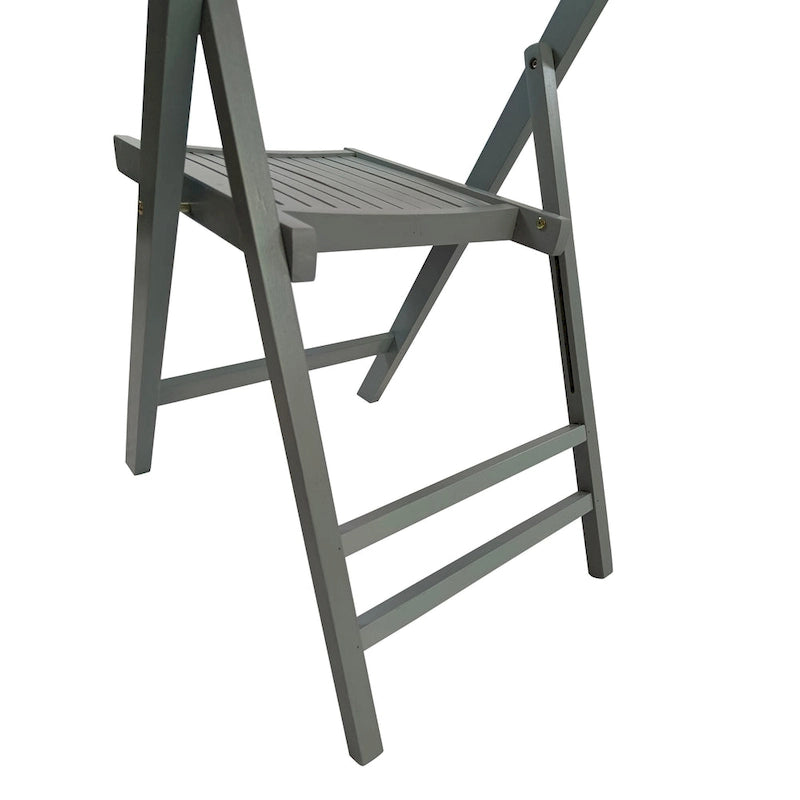Wood Folding Chair Set of 4