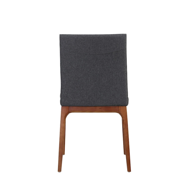 Gervin Recycled Leather Chair,Set of 2