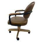 Swivel Tilt Kitchen Caster Chair with Wheels M-79 - 18 inch Seat