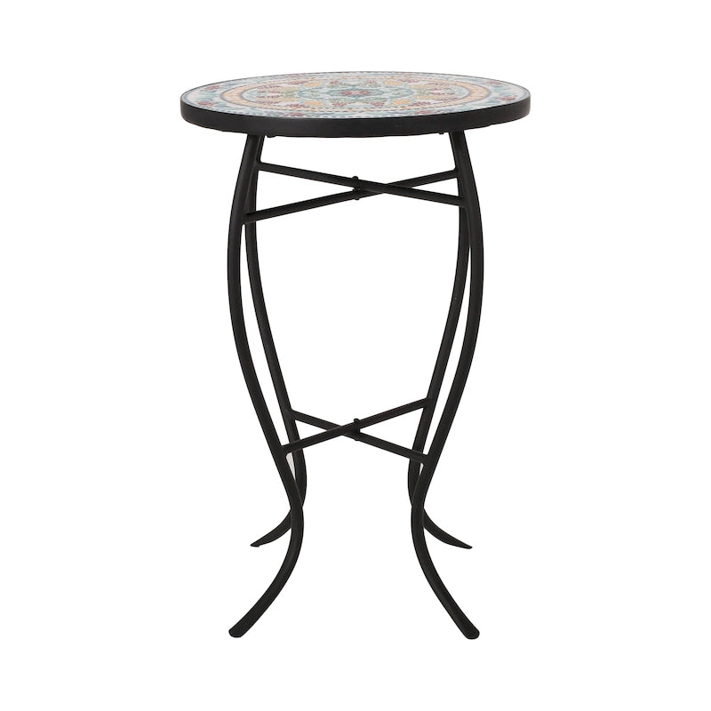 Lansdowne Indoor Side Table with Tile Top by Christopher Knight Home