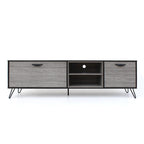 Bramhall 3-pc. Grey Faux Wood Entertainment Center Set by Christopher Knight Home