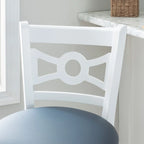Talyn White Barstool (Set of 2)