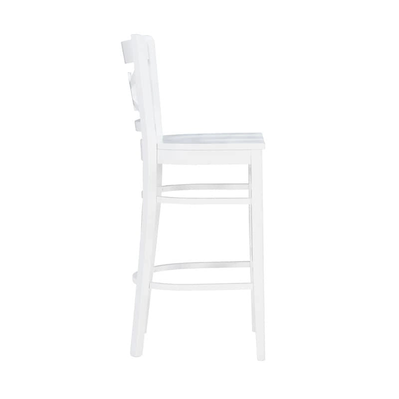 Talyn White Barstool (Set of 2)