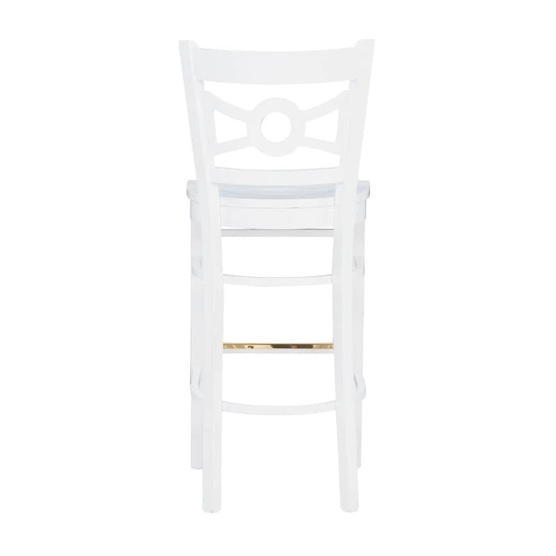 Talyn White Barstool (Set of 2)