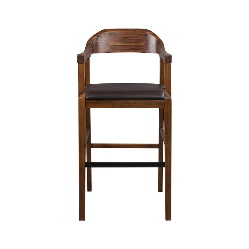 Rasmus Wood Counter or Bar Stool