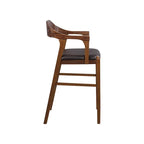 Rasmus Wood Counter or Bar Stool
