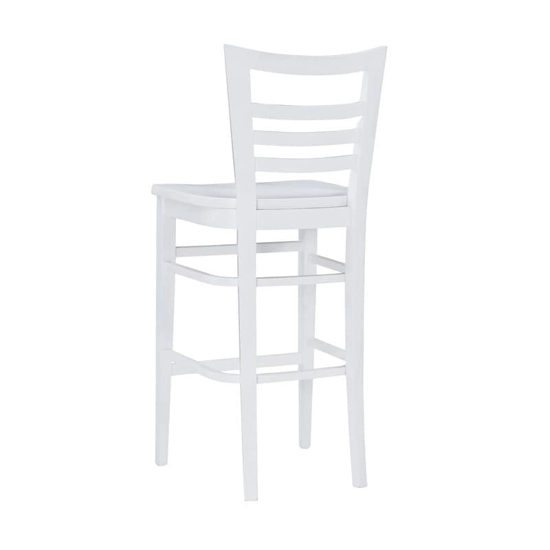 Heathcliff Rustic Solid Wood Barstool (Set of 2)