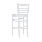 Heathcliff Rustic Solid Wood Barstool (Set of 2)
