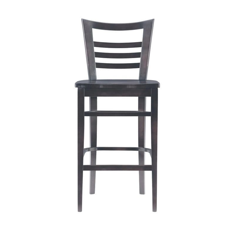 Heathcliff Rustic Solid Wood Barstool (Set of 2)