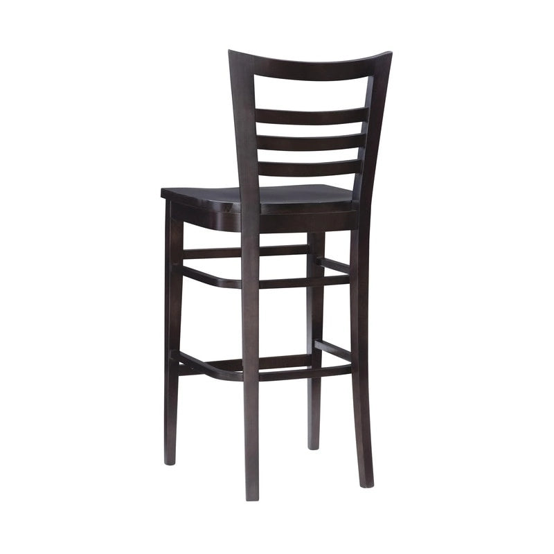 Heathcliff Rustic Solid Wood Barstool (Set of 2)