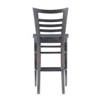 Heathcliff Rustic Solid Wood Barstool (Set of 2)
