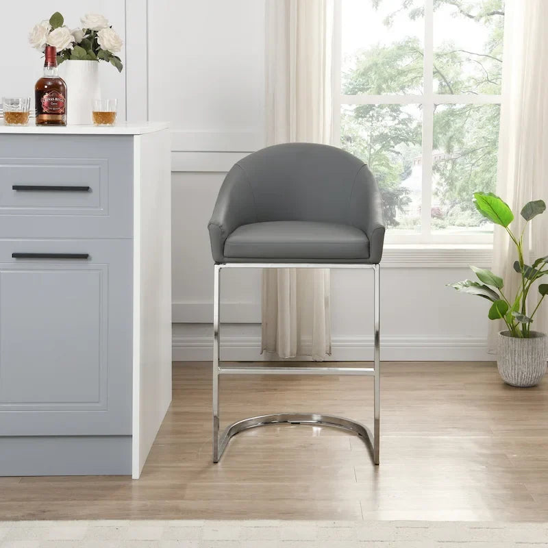 Siena 26 Inch Upholstered Counter Stool