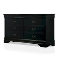 Lavina Transitional 2-piece 8-Drawer Solid Wood Dresser and Mirror Set by Furniture of America