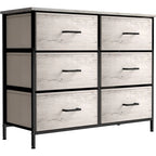 Dressers for Bedroom with 6 Drawers, Chest of Drawers for Bedroom