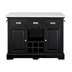 Ariana Kitchen Island 3-Piece Set