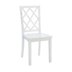 Harrow 5-piece White Farmhouse Dining Set