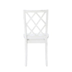 Harrow 5-piece White Farmhouse Dining Set