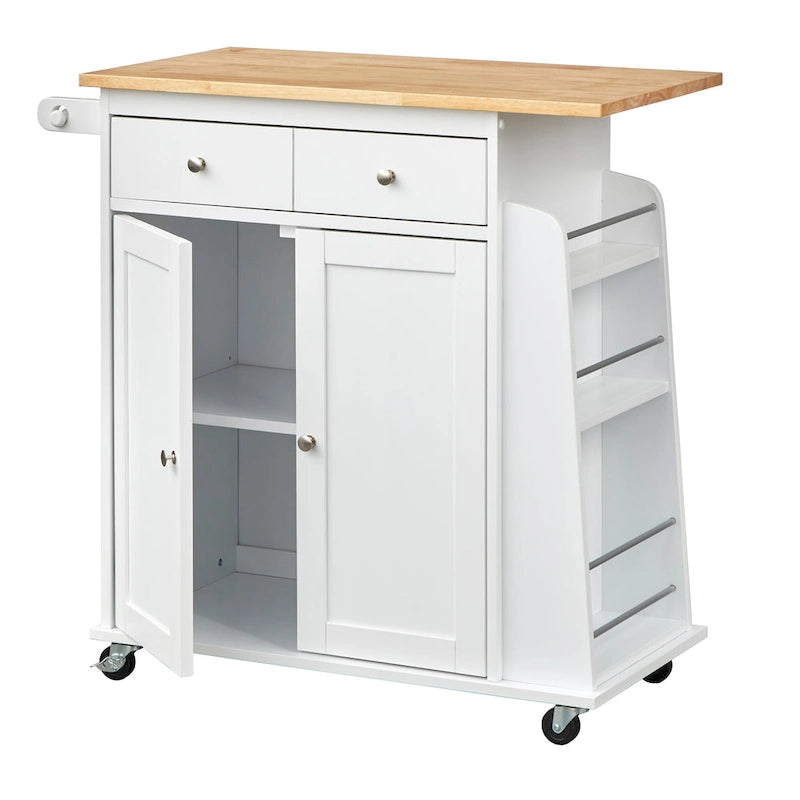 White Sonoma Kitchen Cart