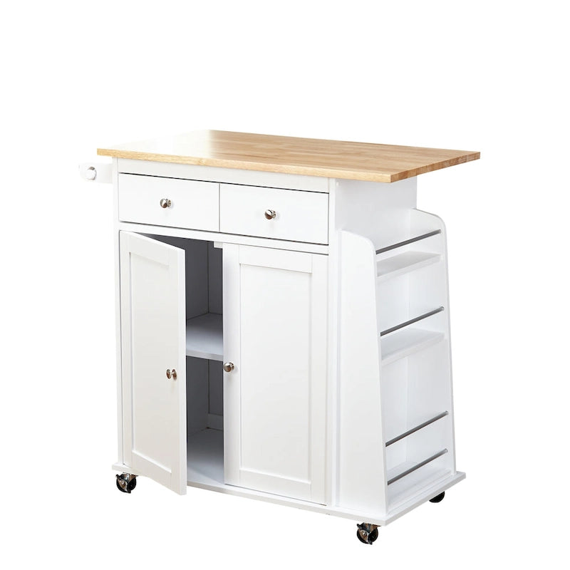 White Sonoma Kitchen Cart